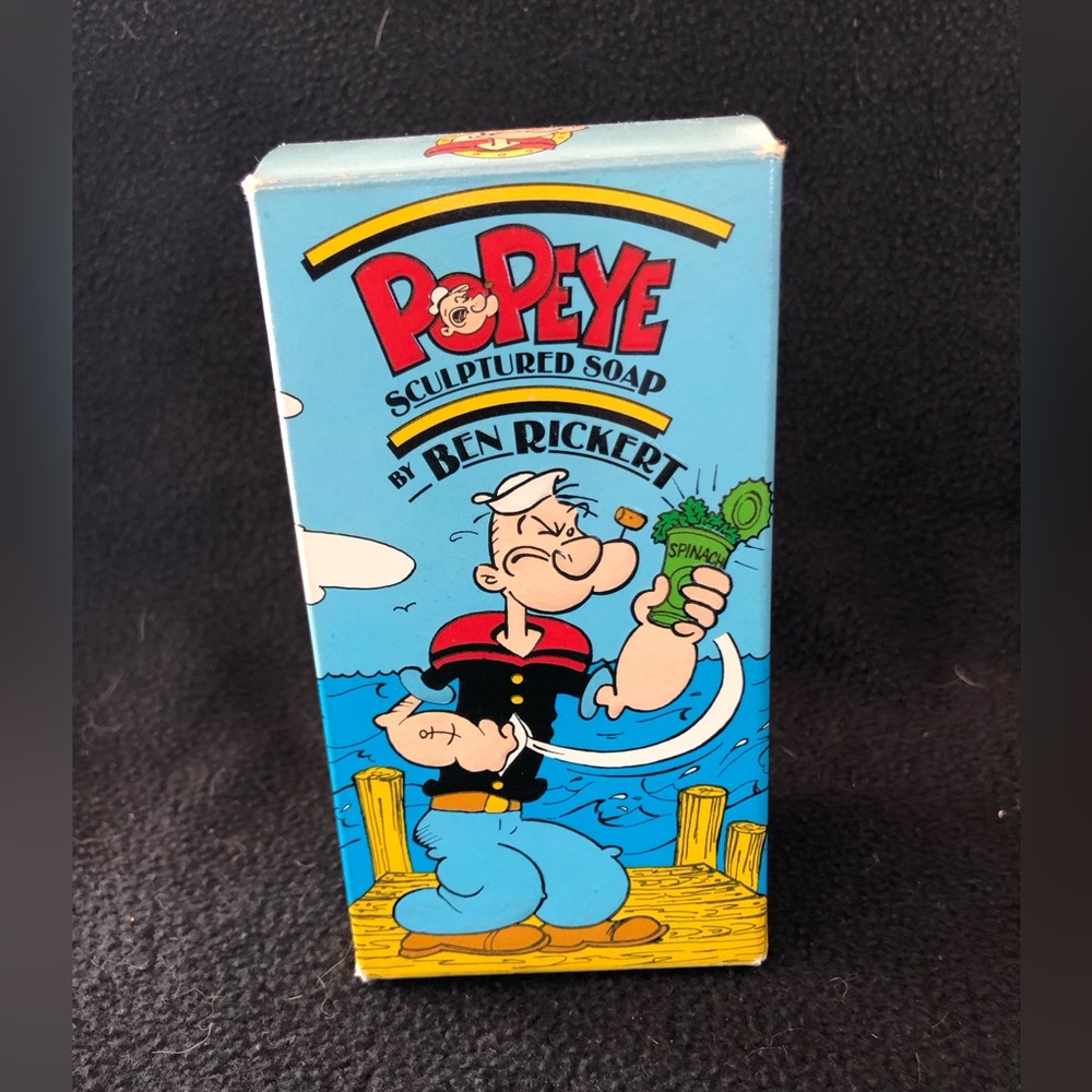 Popeye Sculptured Soap by Ben Rickert